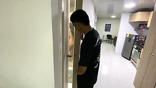 Sexy Skinny Girl Gets Fucked in the Shower Until She Orgasms with a Huge Cock