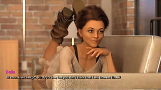 My Hotwife - Gameplay - Roleplay - Nudist Beach,gym Visit