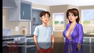 Cartoons, teach son, cartoon bathroom