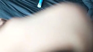 Gorgeous 18 year old Thai girl gets a huge white cock