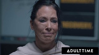 ADULT TIME - 18 Y.o Virgin Theodora Day Gets Scared By Stepdad  Fucks Him With Stepmom At Home!