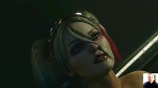 Harley Quinn Makes Him Cum with Intense Blowjob & Squirting Orgasm - Aisiria