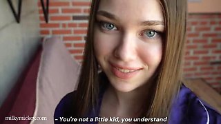 Young Russian Student Fucks Landlord for Rent - Arina Love in Hot Homemade Sex