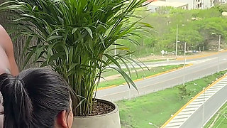 Look How I Enjoy My Neighbor's Big Cock While I Ride It