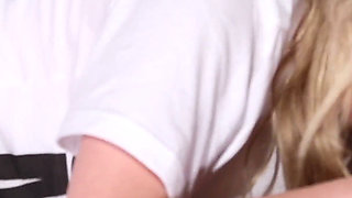 Little Guy Stretches and Fills Coco's Tight Pussy