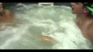 Friend Films Wife Fucked in Pool and Hotel Room