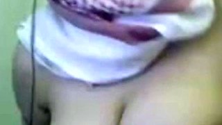 Arab Girl with Big Boobs on Webcam