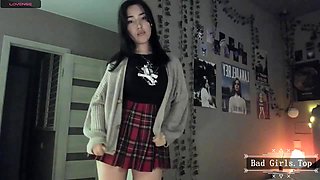 Busty and booty super hot petite skinny teen