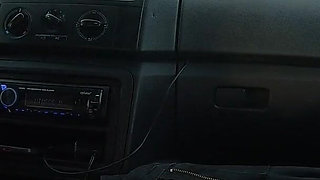 [remastered] Nervous Risky Car Handjob on the Road