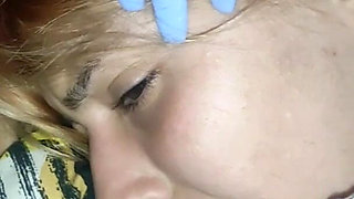I Fuck the Small Tight Pussy of a Skinny Teen Upside Down