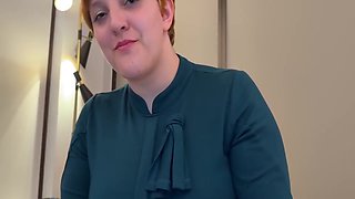 Gutsy Gitsie - Naughty Assistant Seduces Boss On Work Trip