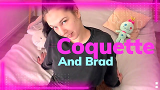 POV - This Slut in Leggings Eats My Cock and Gets a Big Cumshot