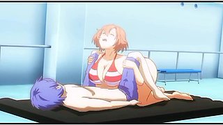 Hentai Anime In Reacting To Pool Sex With My Teacher