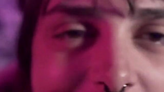 Dreadhot Gets Soaked in Purple Pool