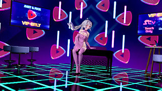 [mmd] Haku -i Will Be Yours Anal Plug Pussy Double Succubus Pattern Pink Erotic Fun Uniform