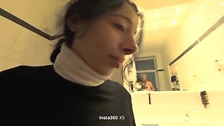 Rough Sex with Italian Pizza Delivery Teen for Money at Hotel – Little Pretty Big Tits Big Ass