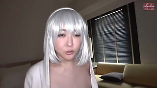 Real Life I Cup Busty Cosplayer Girlfriend - Private Hobby Video with Oil Swallow and Intense Climaxes - Act2
