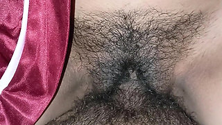 Desi hairy pussy girl Reverse cowgirl riding hindi dirty talk fuck