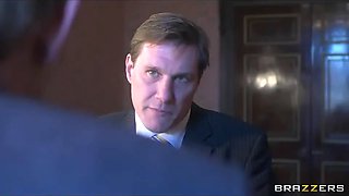 UK prime minster blackmailed into fucking with big-tit Emma Butt