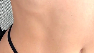 Home Fingering Dripping Wet Pussy Until Huge Creamy Squirt Closeup