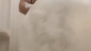 Amateur blondie solo anal masturbation