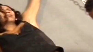 Weak Husband Share Spanking and Piss Tasting Humiliation with Skinny Slut Wife