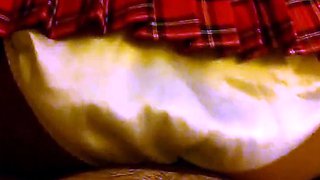 Amateur Couple's Satin Panty Sex Tape