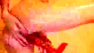 Amateur Webcam Cute Teen Plays Solo with Big