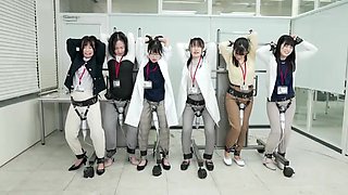 SOD Female Employees' Continuous Electric Massager Leakage Experiment x1xF35CF6805C7F226C8C