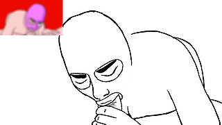 Sex With Pink - Among Us Passionate Roleplay Before Fucking