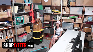 Shoplyfter - This Beautiful Teen Will Be Sorry for Trying to Steal From Justin Magnum's Store