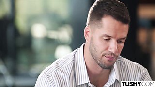 Pleasing Dan and Ivy's pornstar action