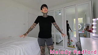 Metallic Dark Blue Micro Bikini Try on Haul Melody Radford Onlyfans
