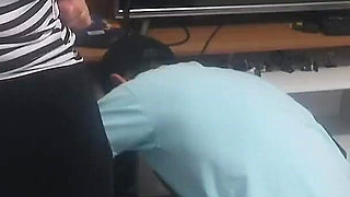 Housewife Complains to the Technician That Her Husband Didn't Notice Her New Lingerie