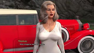 Granny House Sex: Thomas Fucks Nana Passionate 3D Hentai Night