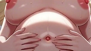 Horny Pregnant Hairy Pussy Masturbation
