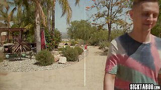 Sex time with girlfriends busty stepmom