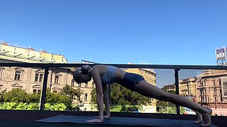 Yoga sexy training