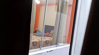 Secretary Brunette Latina Fucks Boss - Spy Cam Cheating Wife Moaning Hard
