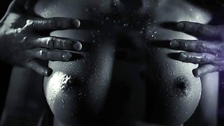 Two hot babes enjoy day dreaming and hot fucking