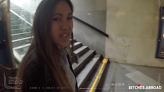 #may Thai #charlie Dean - Asian Teen 18+ Tourist Takes A Big Cock Abroad In Hot Pov Sex