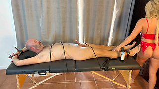 Goddess Isabella Teases & Denies in Punishing Handjob