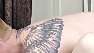Split Tongue Tattooed Baddie