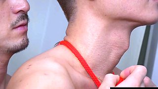 PETERFEVER Daddy Hiroya Lubes Kouyas Ass For Raw Pounding