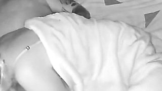 Puchis - Mexican MILF with Small Tits Catches Her Neighbor Masturbating and Asks Him to Put His Cock in Her