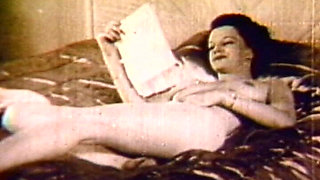 Pale Classic Slut Fucks Grandpa in the Bedroom