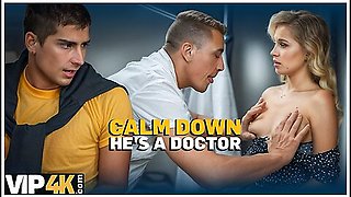 Doctor Touched My Tits And Cured My Pussy With Steve Q And Nela Decker