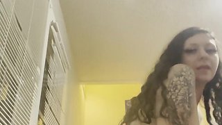 Goth stepsister is addicted to twerking