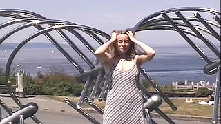 Pretty Natural Girl Shows off Her Muff