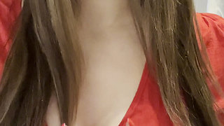 Solo in the Bathroom I Play with My Toy